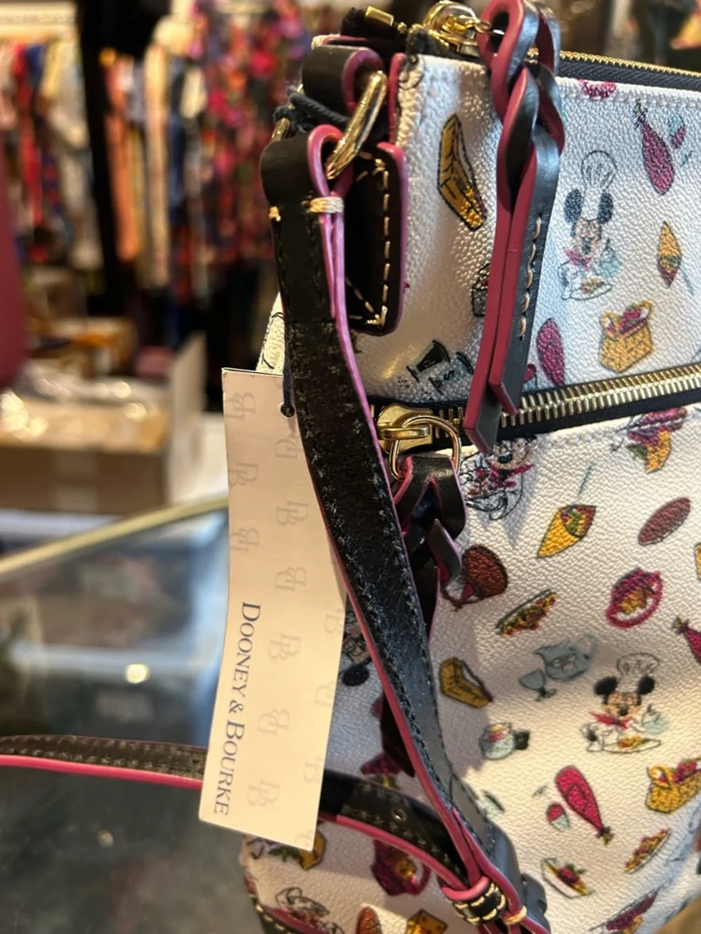 Dooney & Bourke Epcot Food and Wine Festical Crossbody Bag NWT - Picture 5 of 8